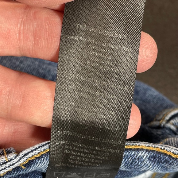 Buffalo David Bitton Womens 27 Blue Faded Dark Wash Denim Straight Leg Jeans - Picture 11 of 15